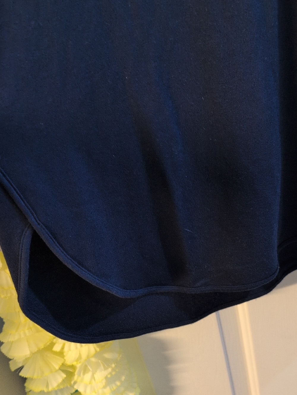 NWT Navy Short-Sleeve Crewneck Top - Picture 4 of 8